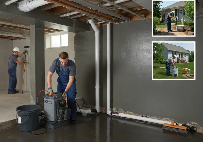 Basement Waterproofing and Flood Prevention process in Hampden County, MA